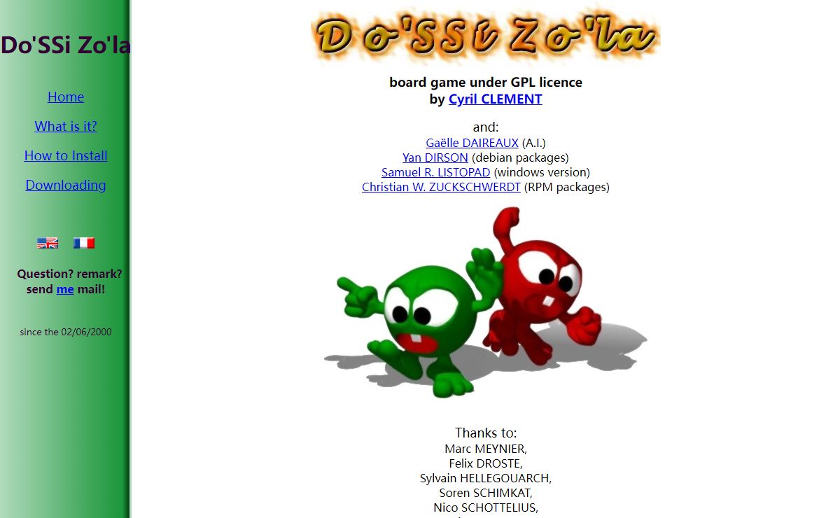 Do'SSi Zo'la Web Site