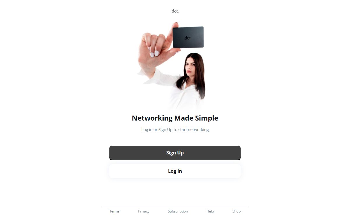 Home - Create your digital business card today!