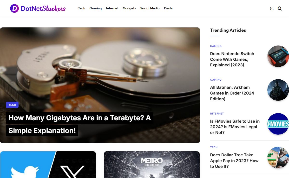 DotNetSlackers - All Things Tech & Gaming