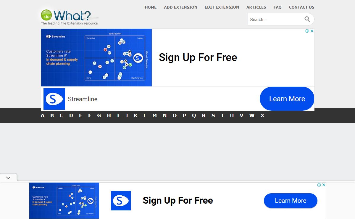 DotWhat? - The leading File Extension resource