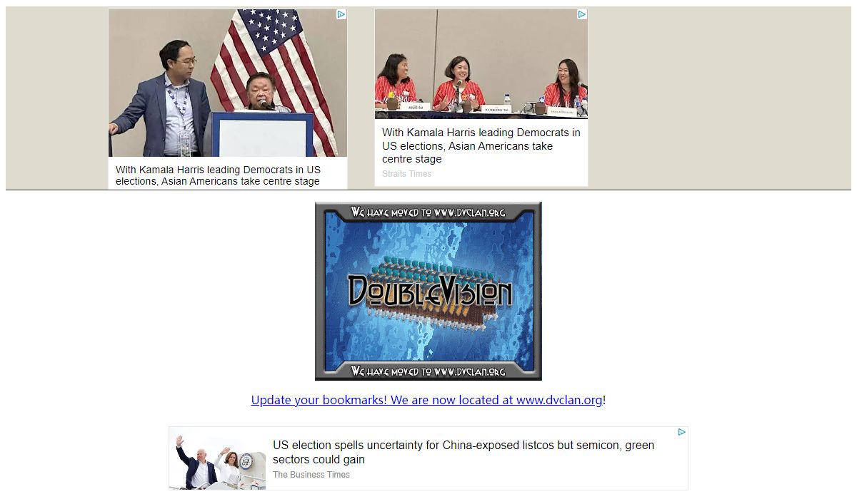 Double Vision Clan Homepage