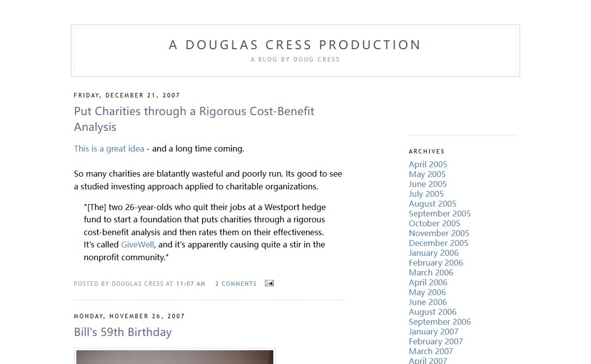 A Douglas Cress Production