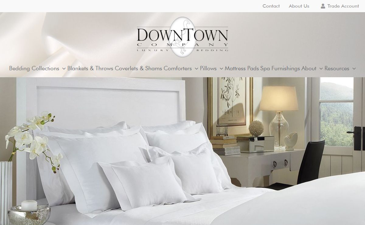 DownTown Company | Luxury Bedding, Blankets, Sheets & More
