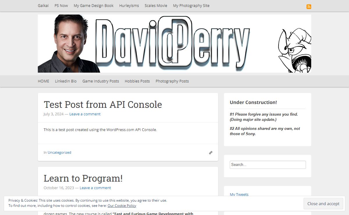 David Perry's Blog
