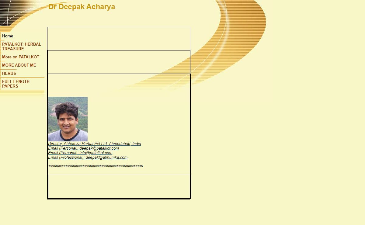 Meet Dr Deepak Acharya