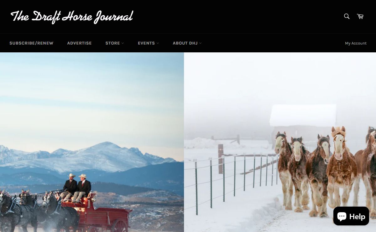 Draft Horse Journal | The World's Foremost Heavy Horse Publication