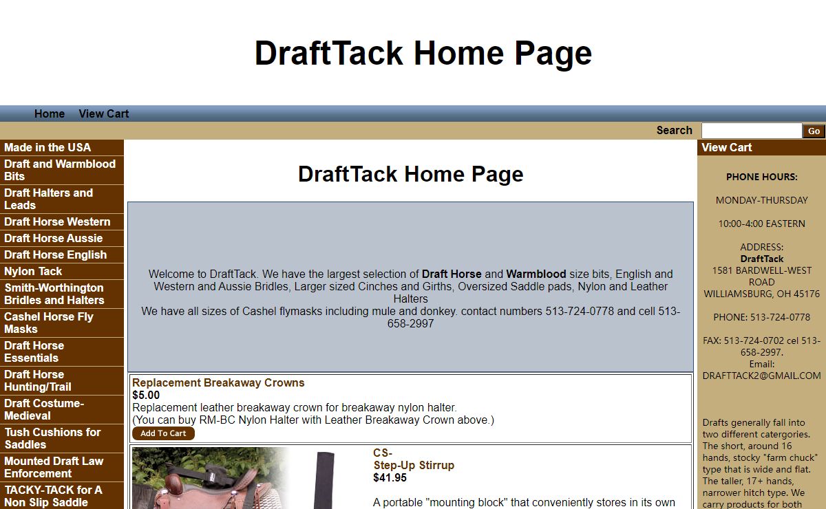 Draft Tack