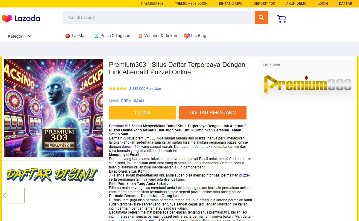 Premium303 : Situs Daftar Terpercaya Dengan Link Alternatif Puzzel Online