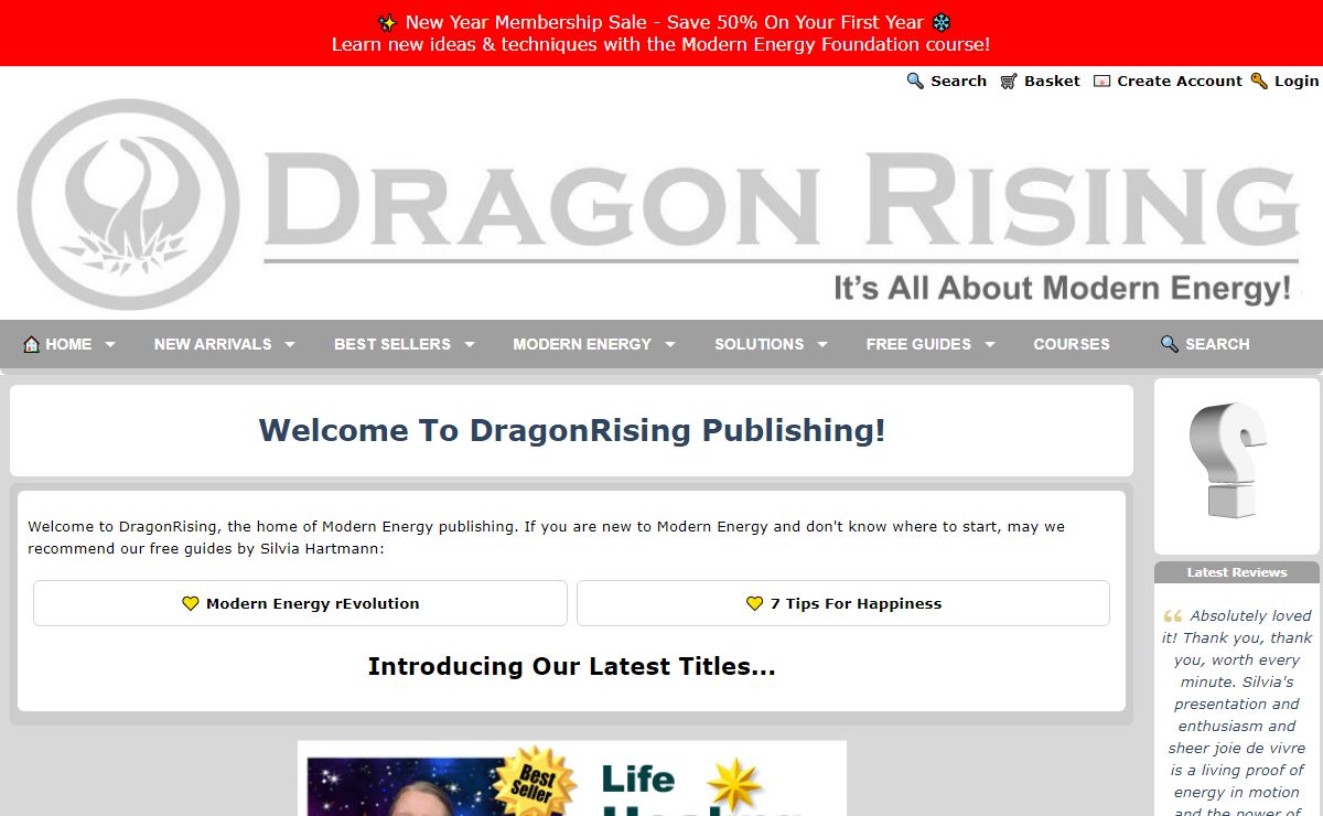 Welcoming All Modern Energists To DragonRising Publishing