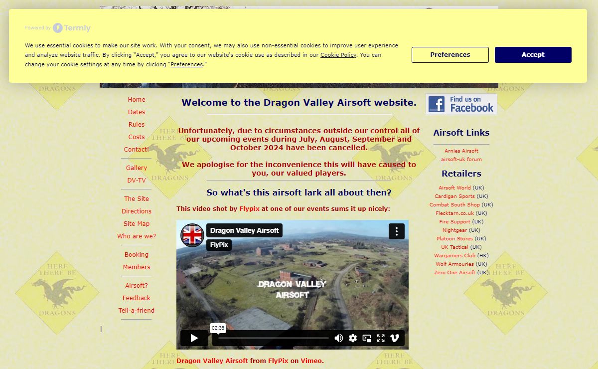 Dragon Valley Airsoft - Welcome
