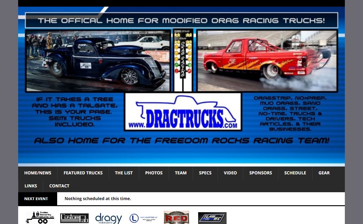 THE OFFICIAL HOME FOR DRAG RACING TRUCKS & FREEDOM ROCKS RACING!!!