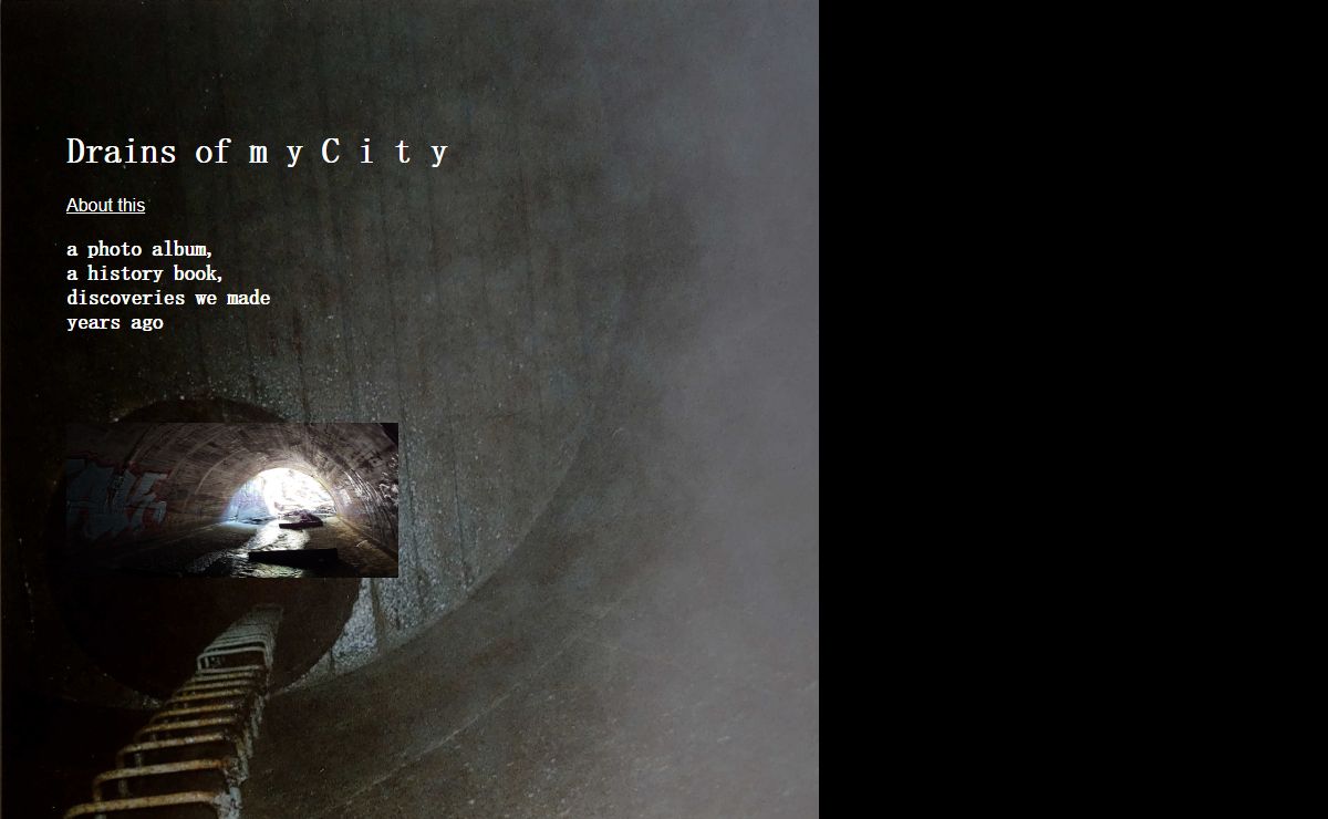 DrainsofmyCity : Explore