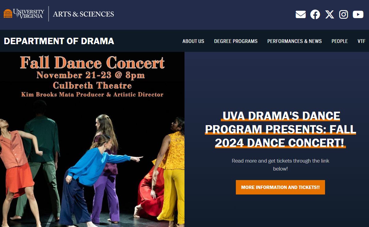 Homepage | Department of Drama