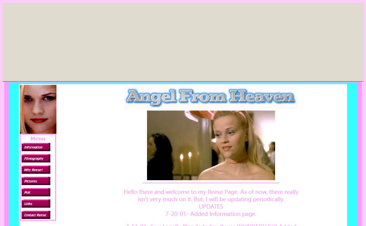 Reese Witherspoon: The Angel From Heaven
