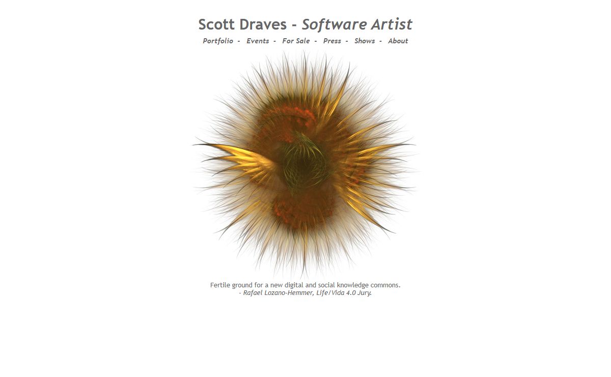 Scott Draves - Software Artist