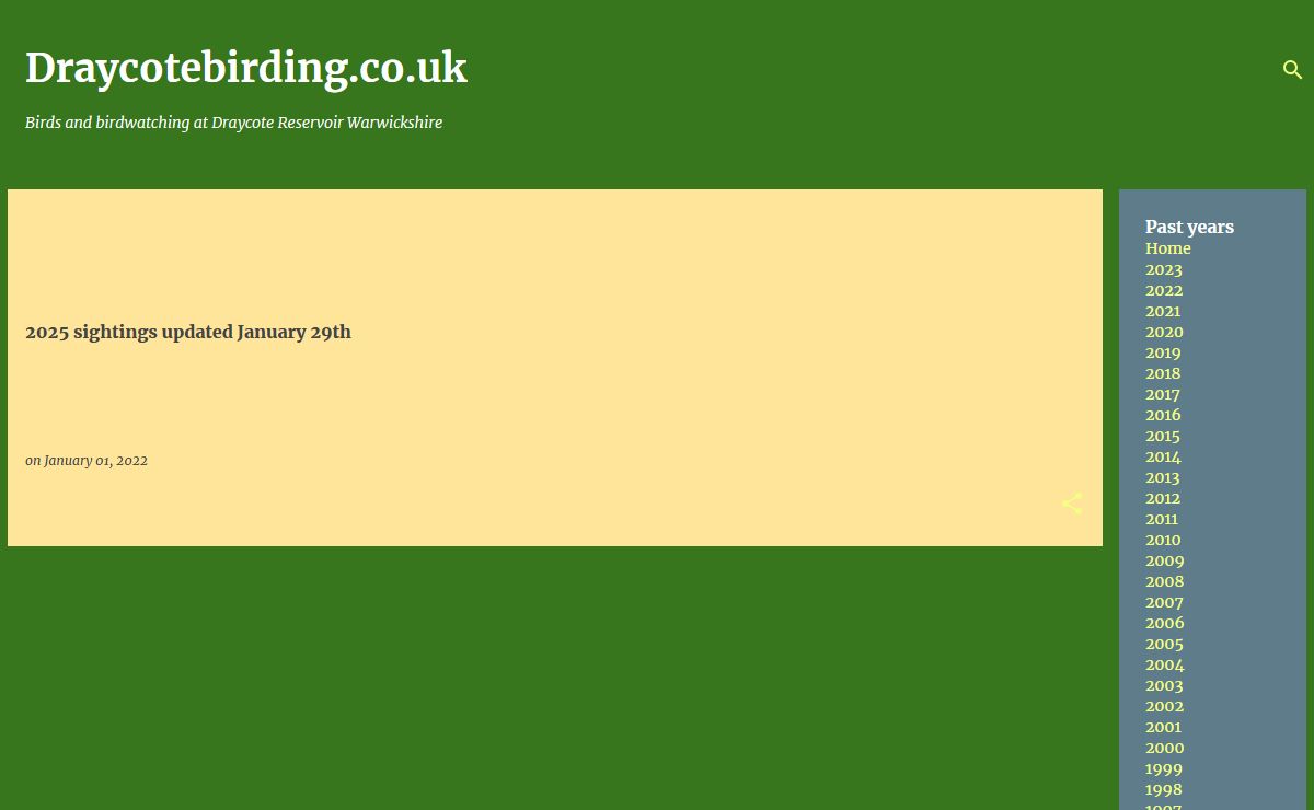 Draycotebirding.co.uk