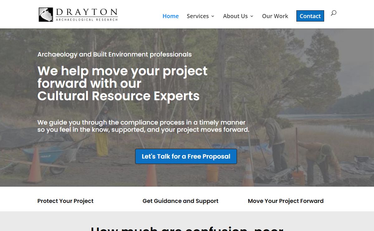 Drayton Archaeology | Cultural Resource Management Washington