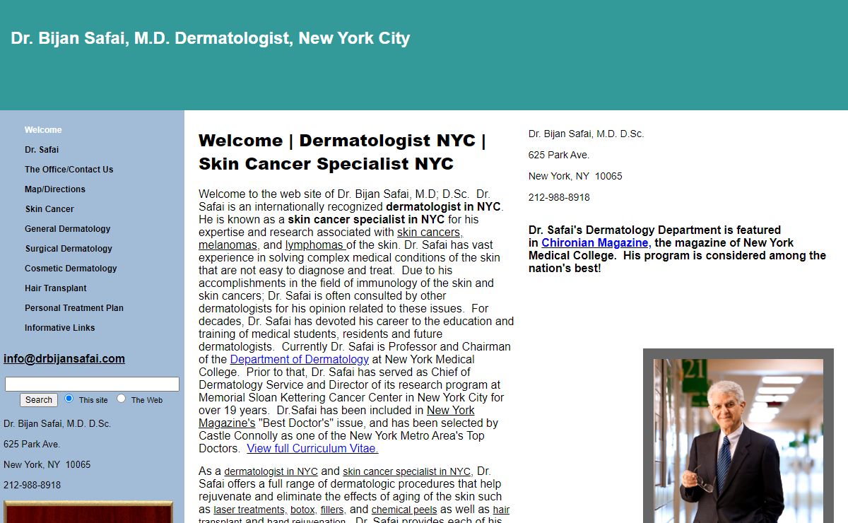 New York Dermatologist, Skin Cancer Specialist New York