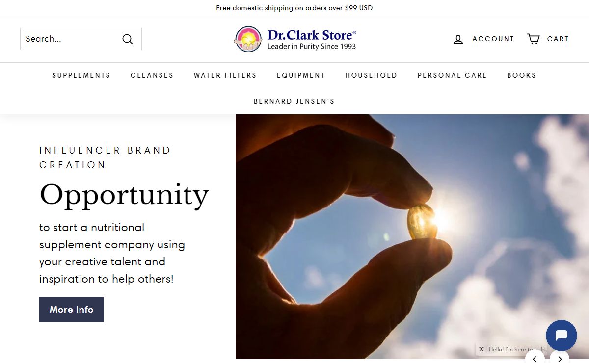 Dr. Clark Store | The Leader In Pure Vitamins and Supplements