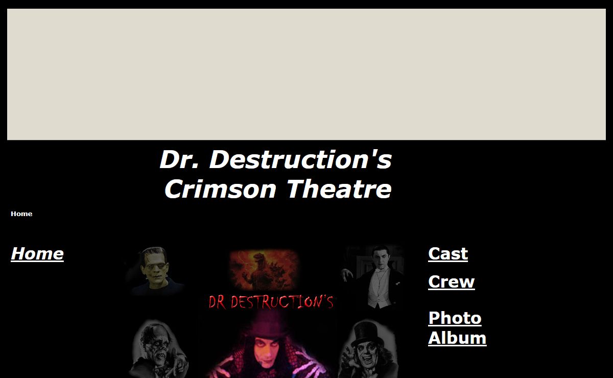 Dr. Destruction's Crimson Theatre