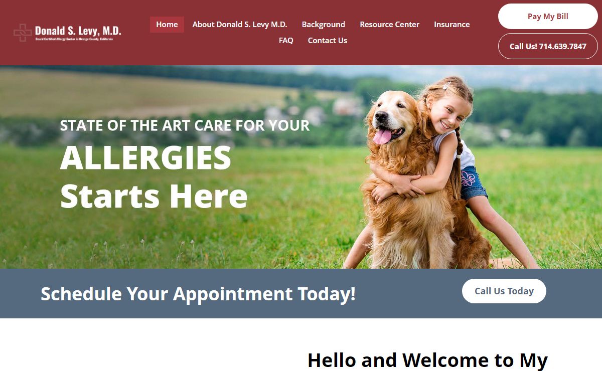 Donald S. Levy M.D., Orange, CA