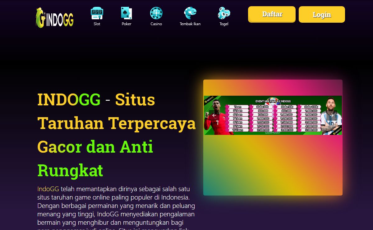 IndoGG - Permainan Game Online Fitur Terupdate dan Terpopuler