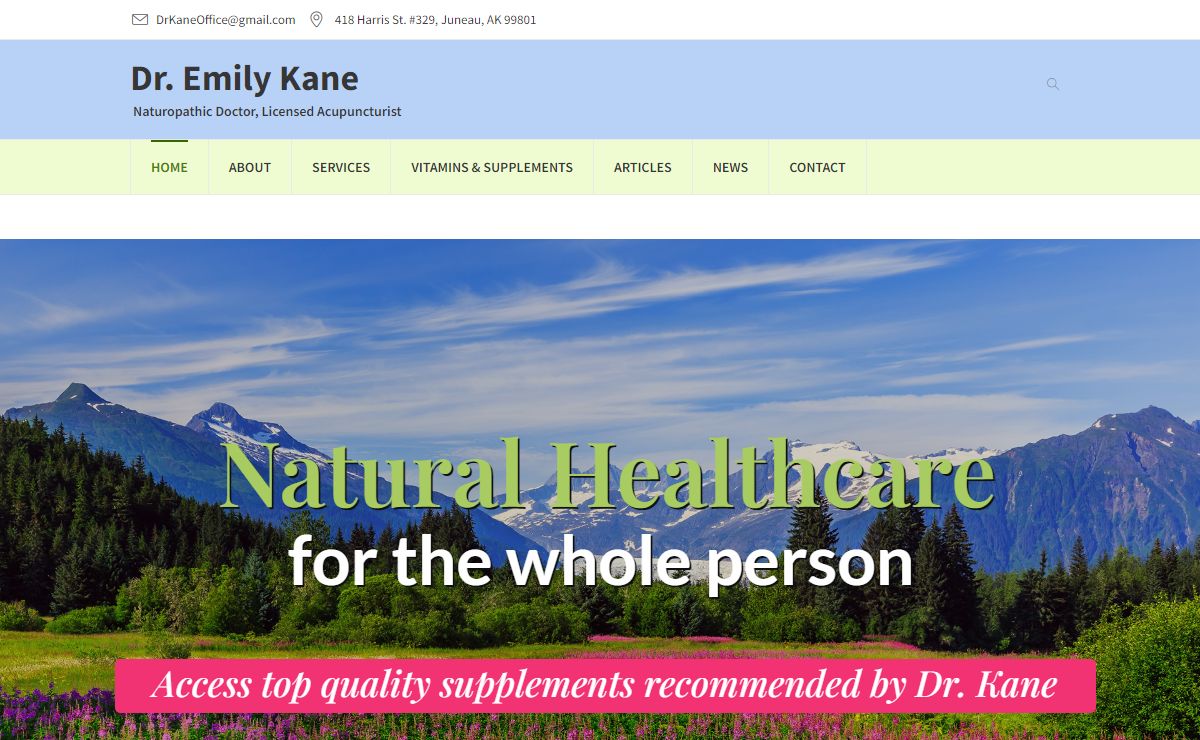Home - Dr. Emily Kane