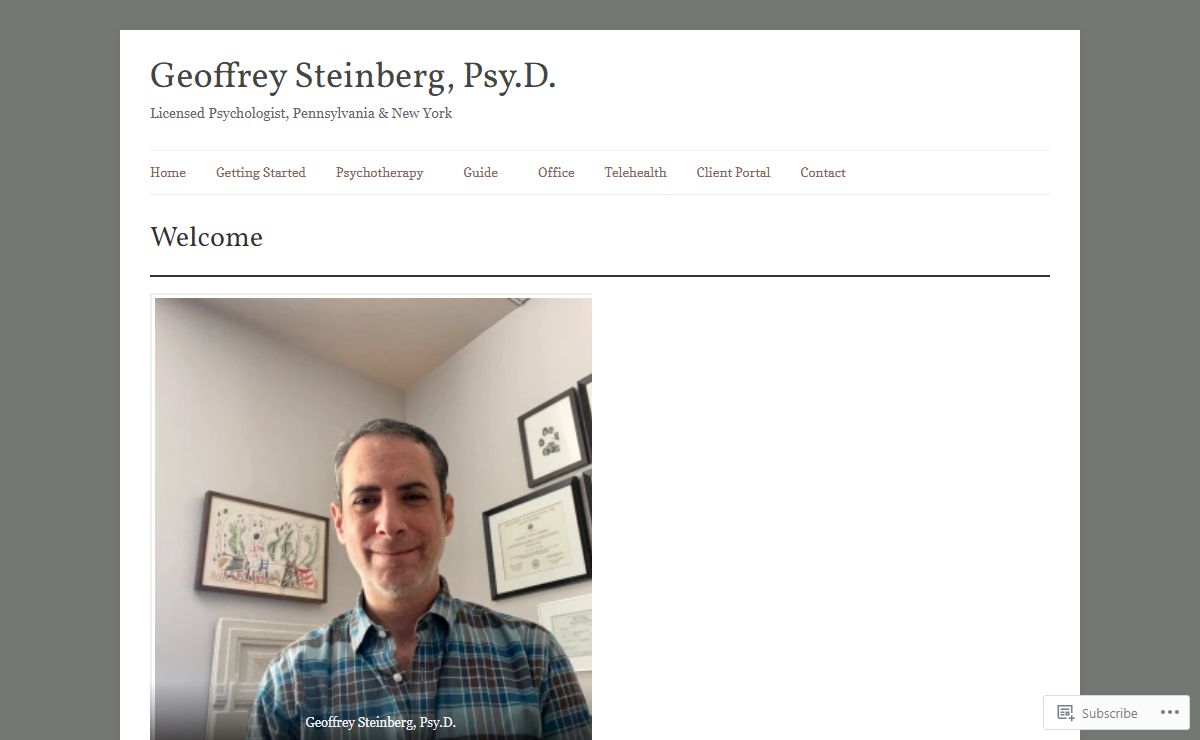 Geoffrey Steinberg, Psy.D.