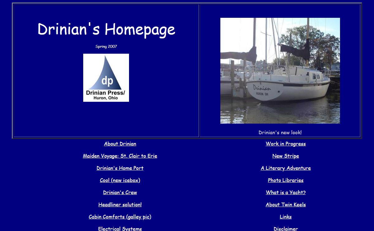 Drinian's Homepage