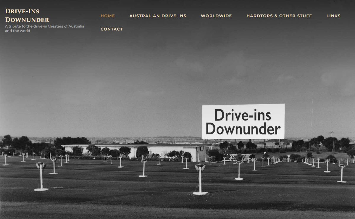 Drive-Ins Downunder – A tribute to the drive-in theaters of Australia and the world