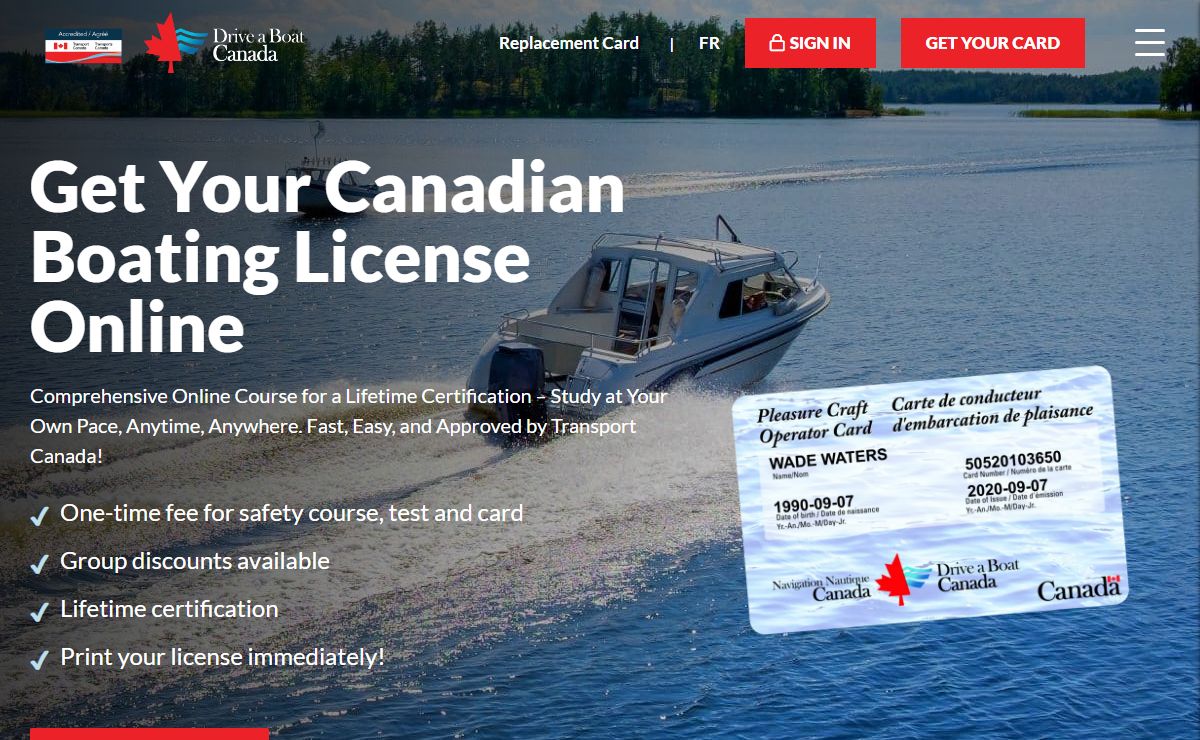 Home - Drive a Boat Canada