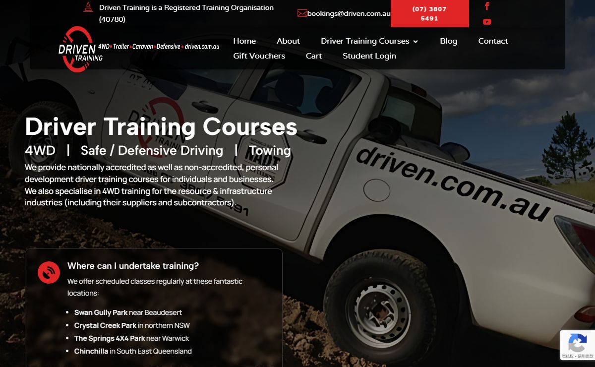 Driver Training Courses - 4WD, Defensive Driving, Towing - Brisbane Gold Coast Sydney Melbourne