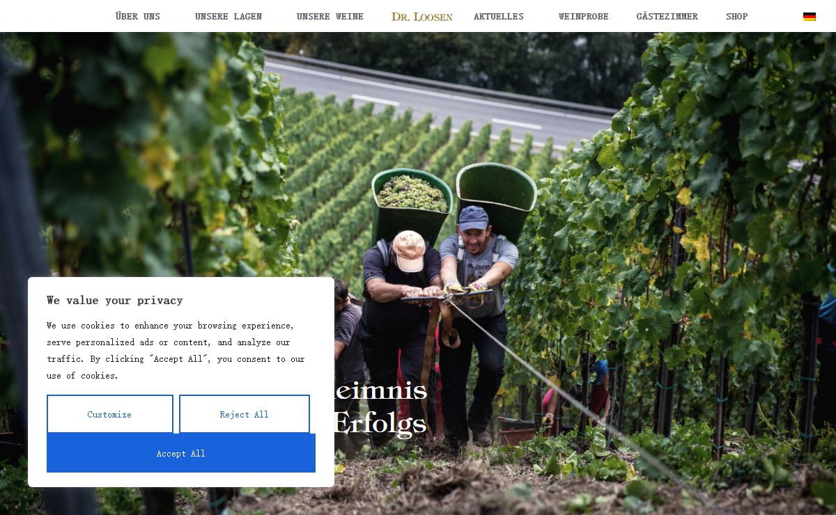 Weingut Dr Loosen – Weingut an der Mittel-Mosel