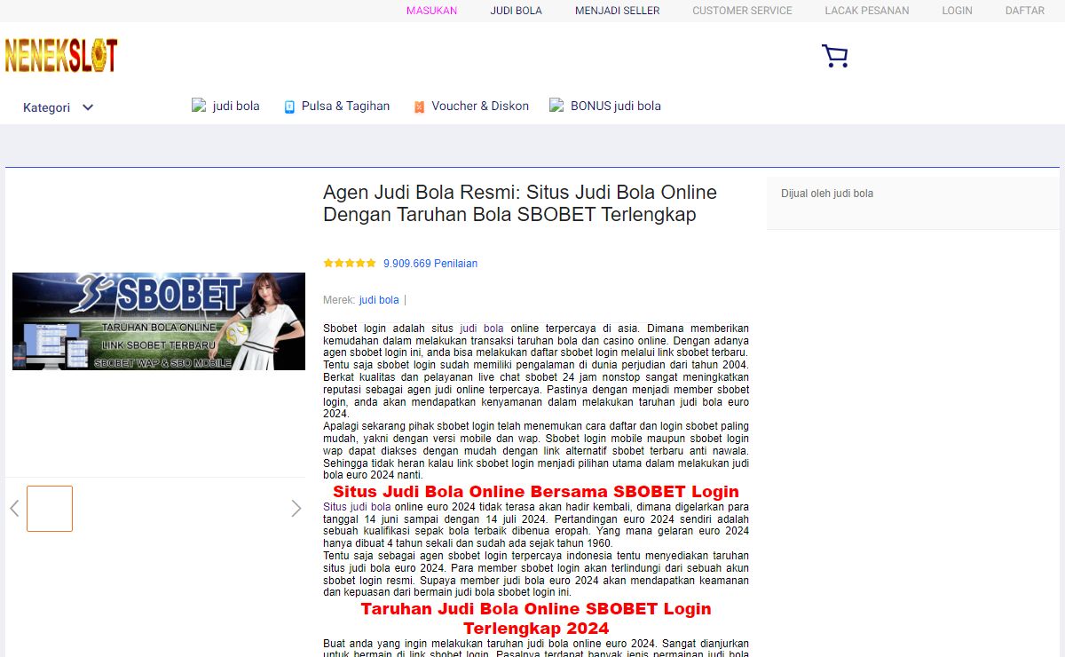 Agen Judi Bola Resmi: Situs Judi Bola Online Dengan Taruhan Bola SBOBET Terlengkap