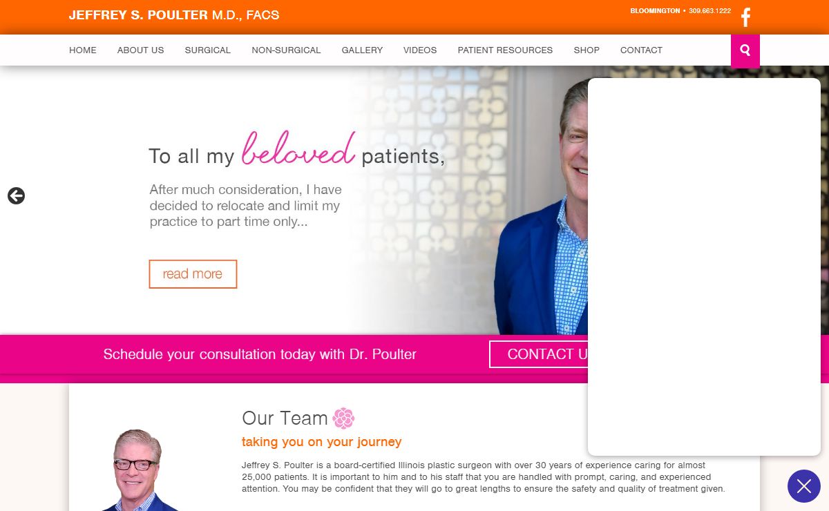 Welcome - Jeffrey S. Poulter MD FACS | Illinois Plastic Surgeon