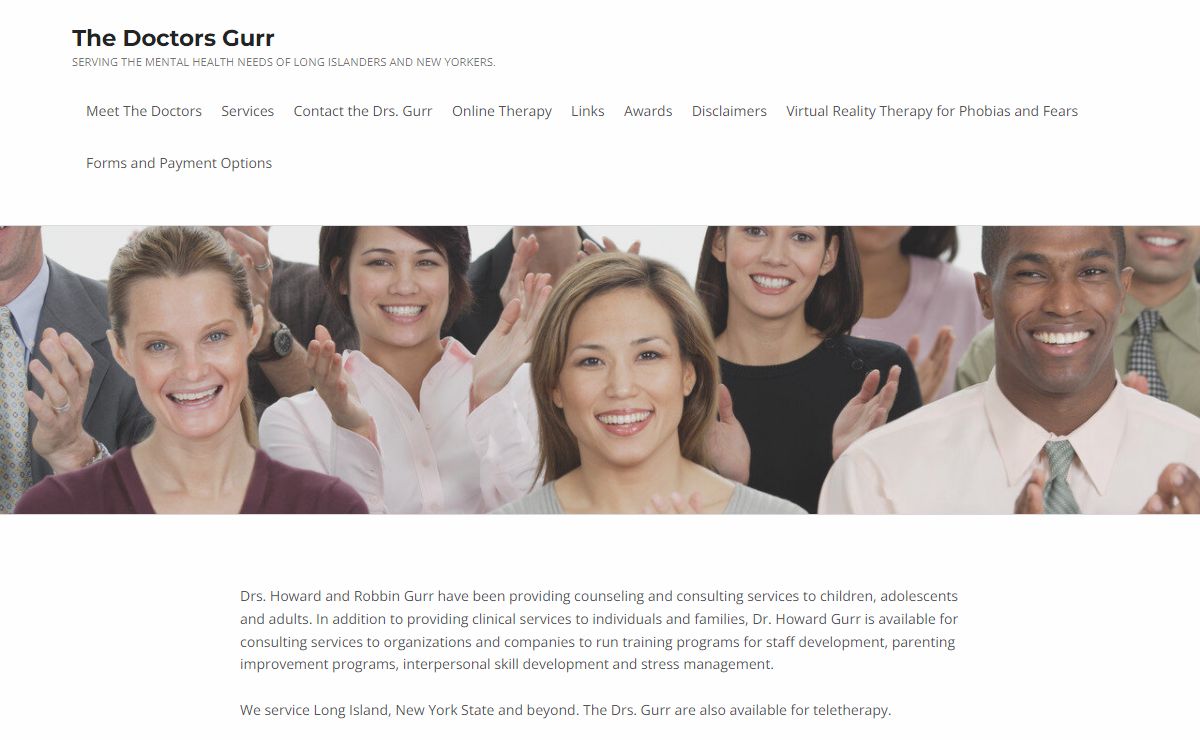 The Doctors Gurr – Serving the mental health needs of Long Islanders and New Yorkers.