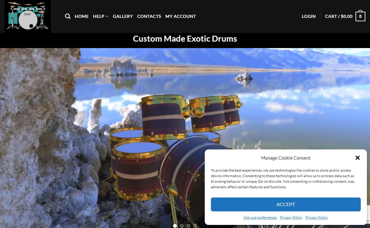 Drumwerx - Custom Drums - 3D DrumKIT Builder - Hand Crafted