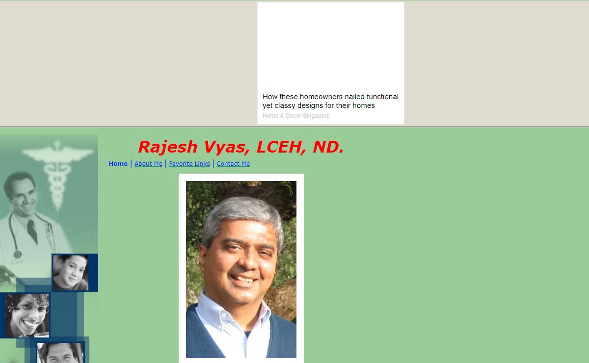 Rajesh Vyas, LCEH, ND.