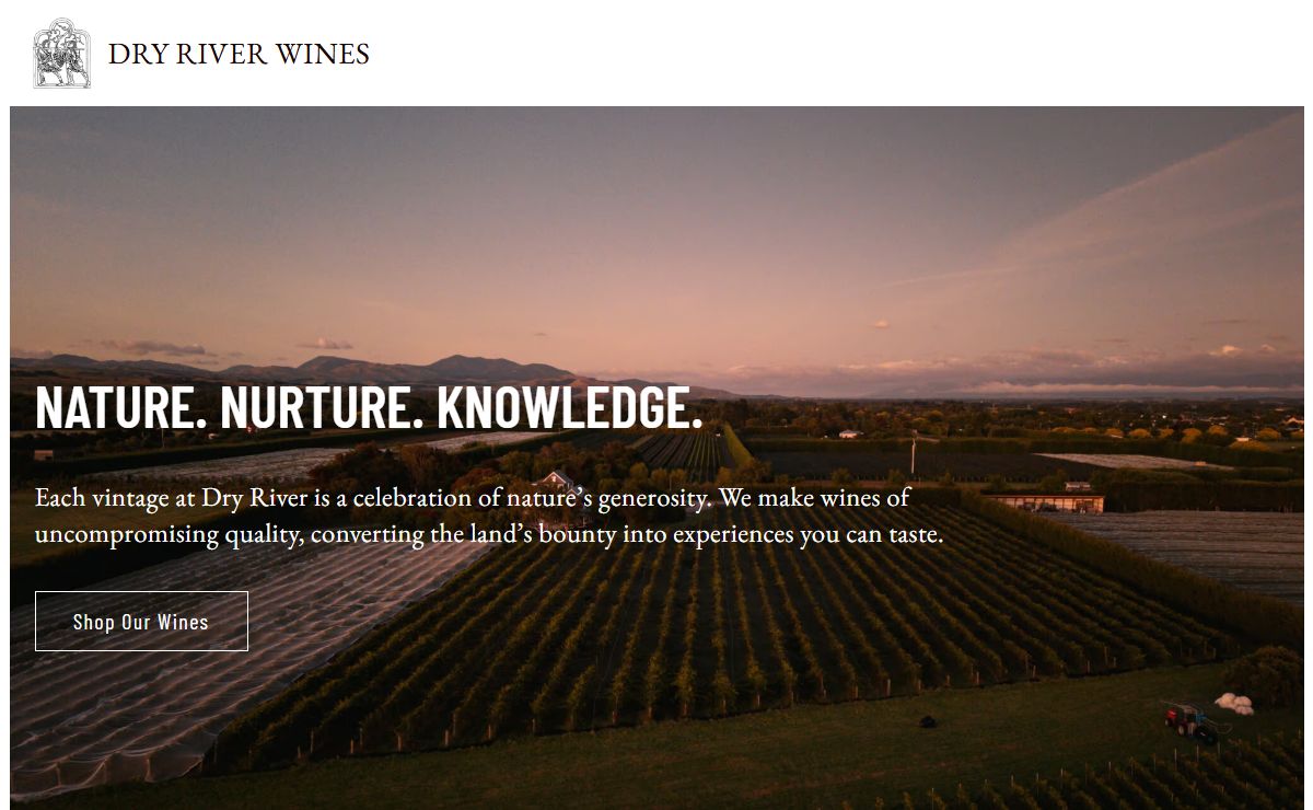 Martinborough wines of uncompromising quality - Dry River Wines