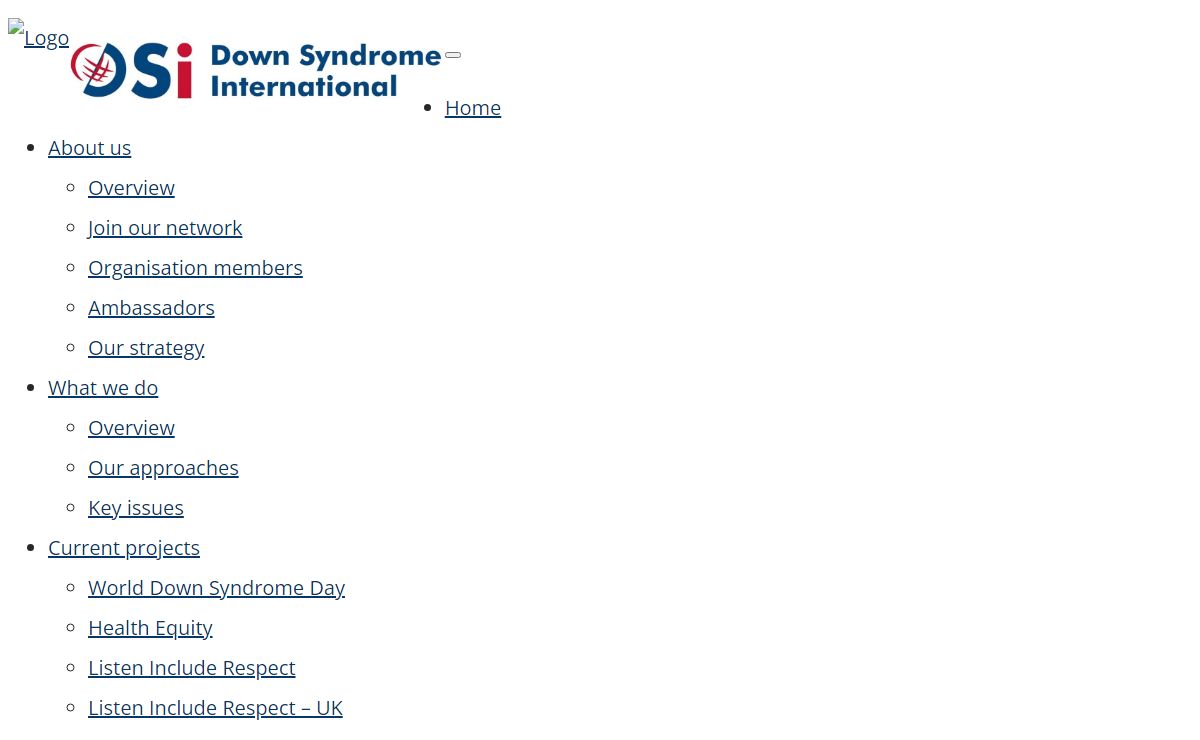 Down Syndrome International