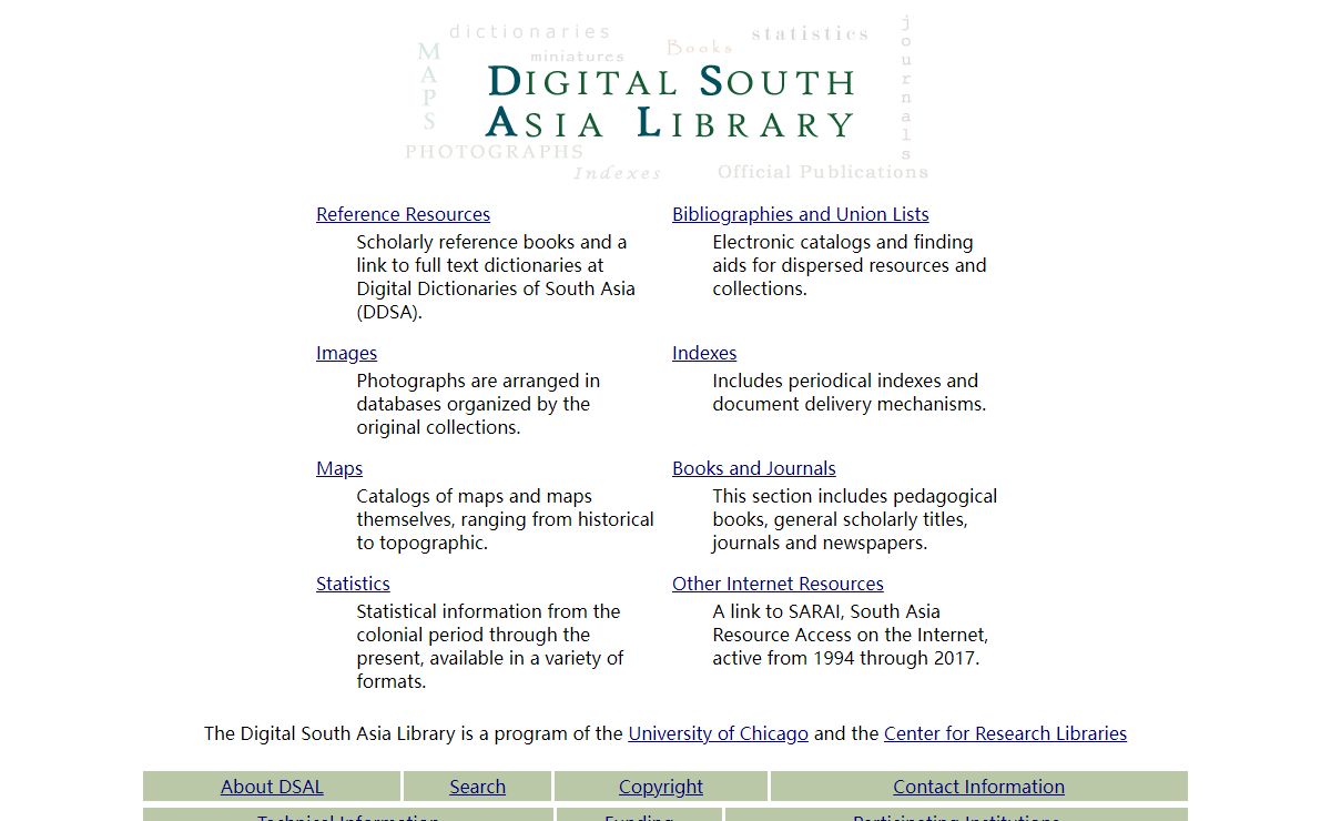 The Digital South Asia Library