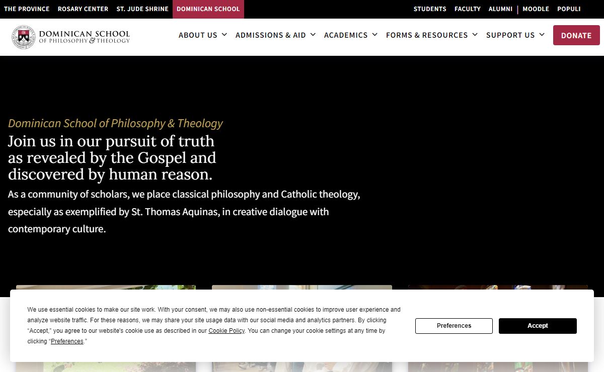 A Leader in Catholic Theology & Philosophy Education — DSPT