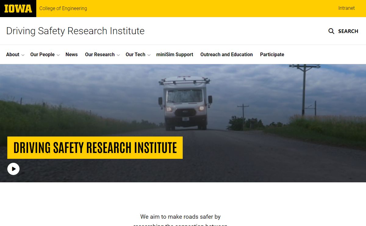 Driving Safety Research Institute | College of Engineering | The University of Iowa