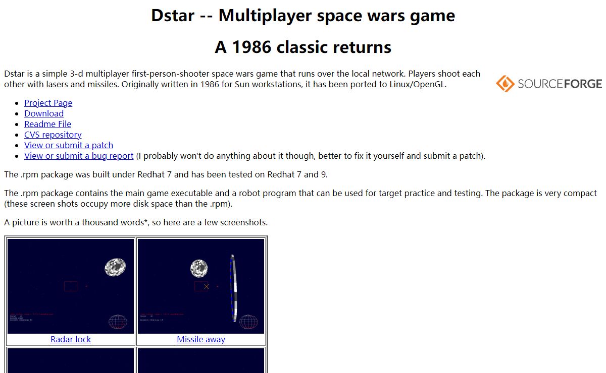 Dstar -- Multiplayer space wars game