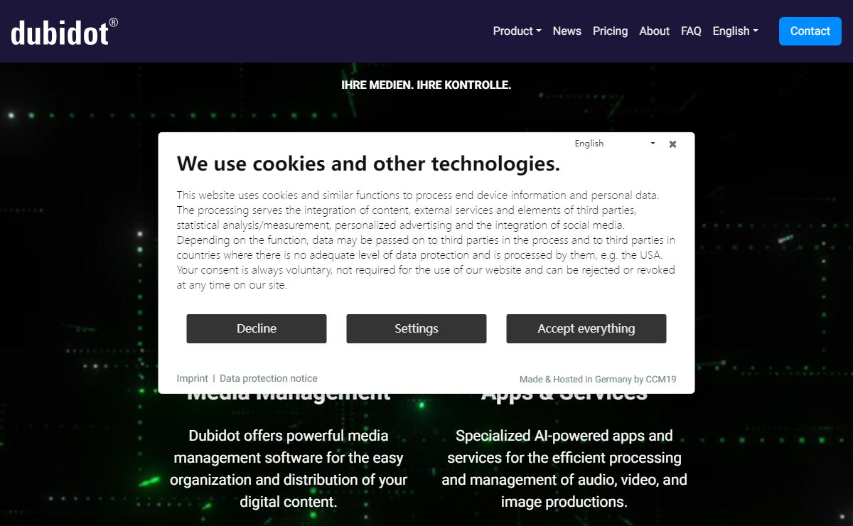 Dubidot Media Management - Flexible & Future-Proof Solutions