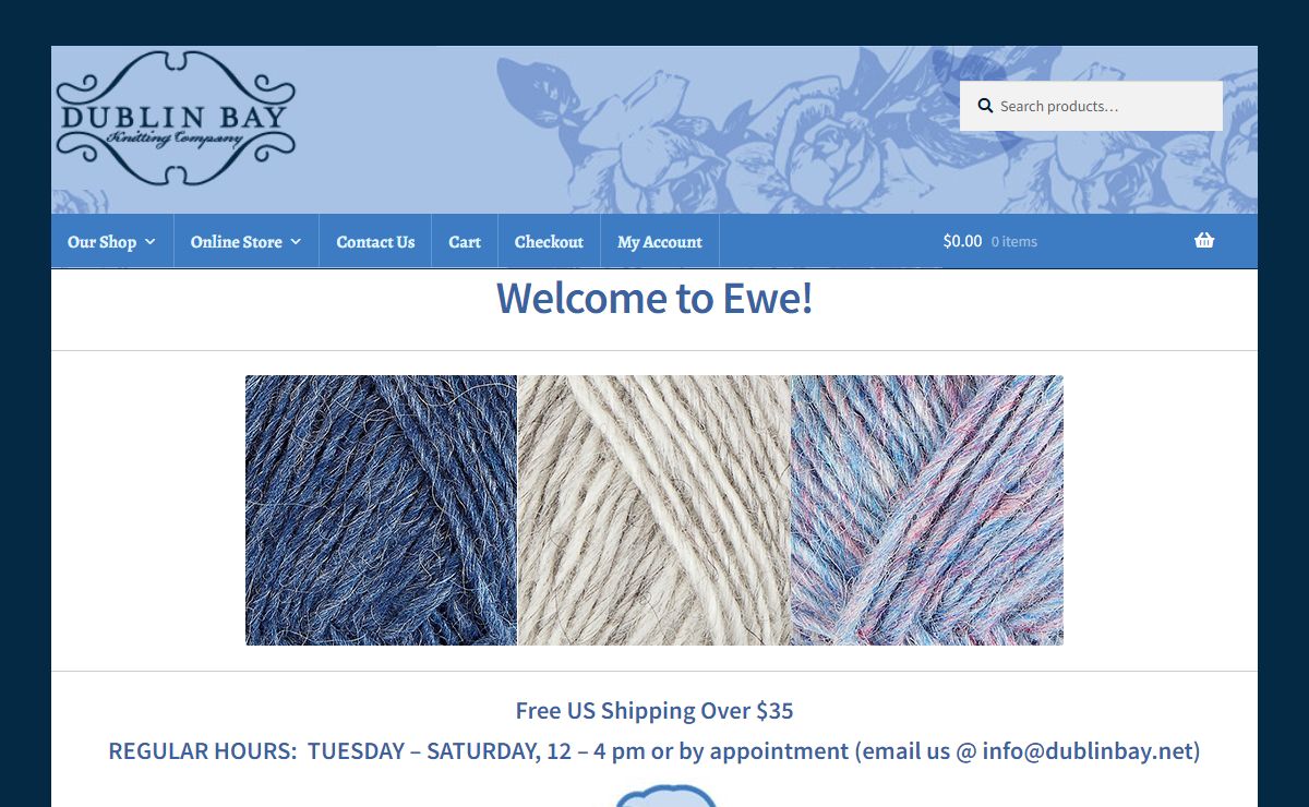 Yarn, Patterns, & Accessories from Dublin Bay Knitting Co.