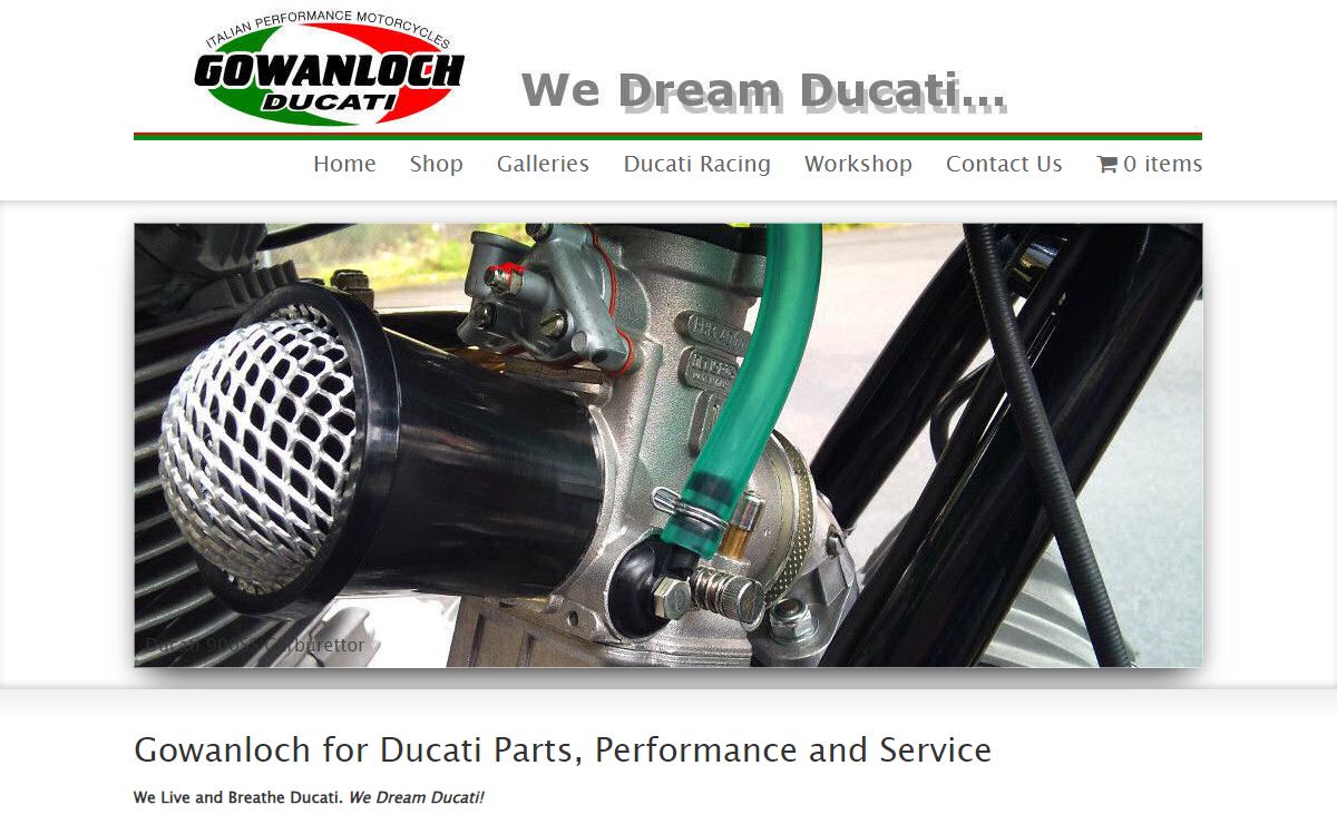 Ducati Parts, Service and Performance