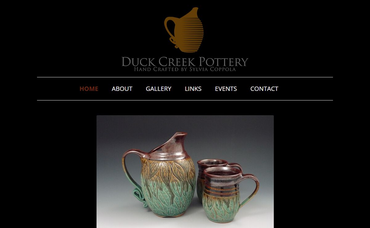 Duck Creek Pottery | Handcrafted by Sylvia Coppola