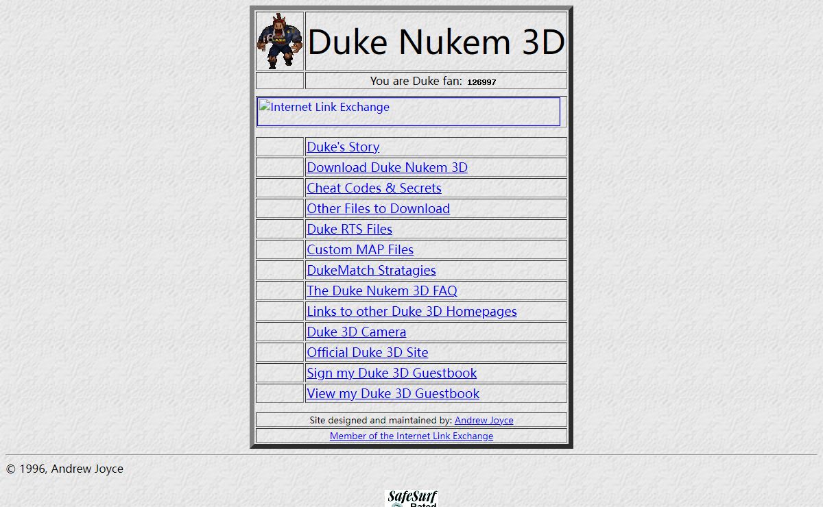 The Duke 3D Pages