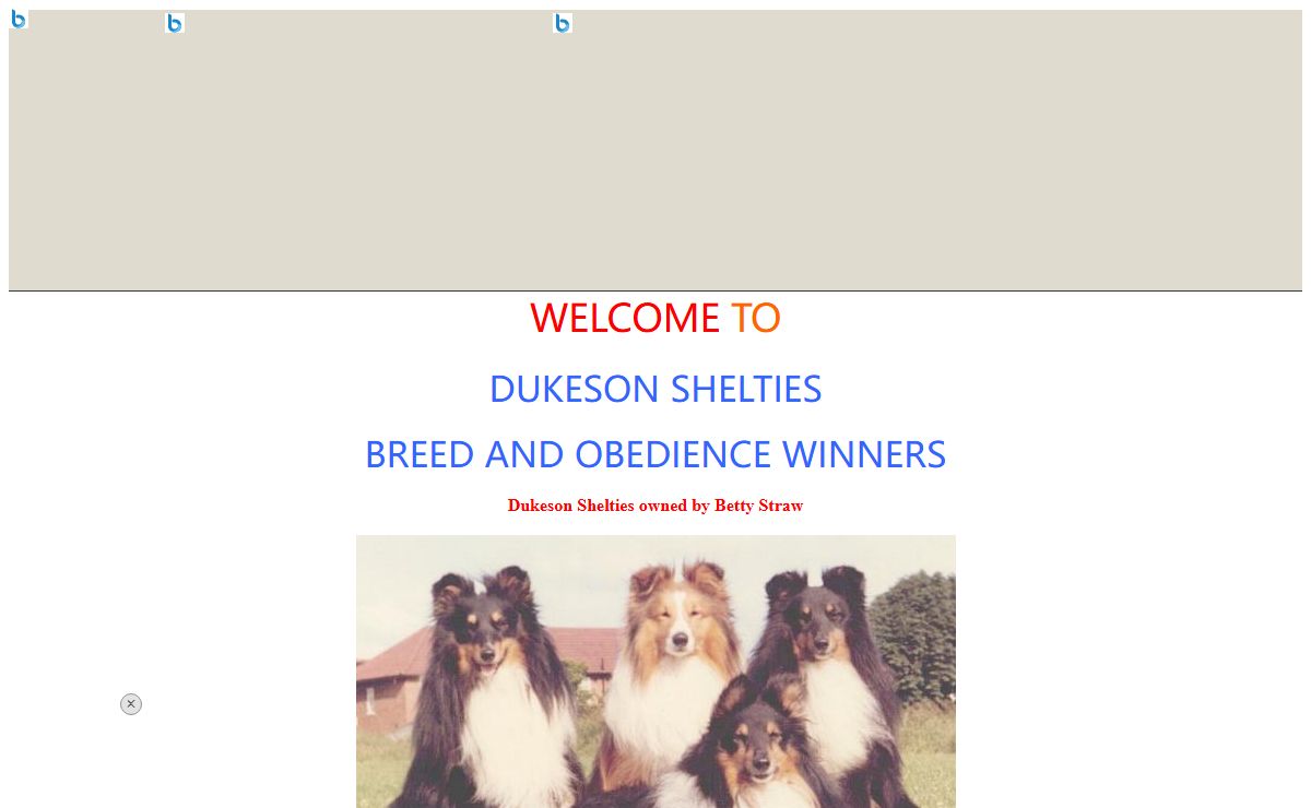 WELCOME TO DUKESON SHELTIES